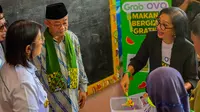 Grab dan OVO Uji Coba Makan Bergizi Gratis Metode Prasmanan di Yogyakarta