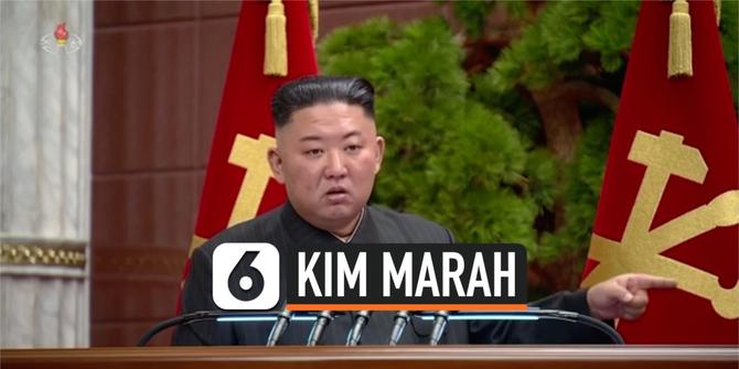 VIDEO: Kim Jong-un Marah Besar! Pejabat Korut Gagal Tangani Covid-19