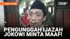Dian Sandi Datangi Rumah Jokowi, Minta Maaf Sudah Unggah Ijazah