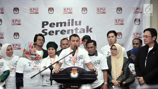 5 Partai Politik Daftarkan Bakal Caleg ke KPU