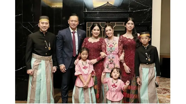 6 Potret Annisa Pohan dan AHY di Rangkaian Pernikahan Rasyid Rajasa, Tampil Elegan