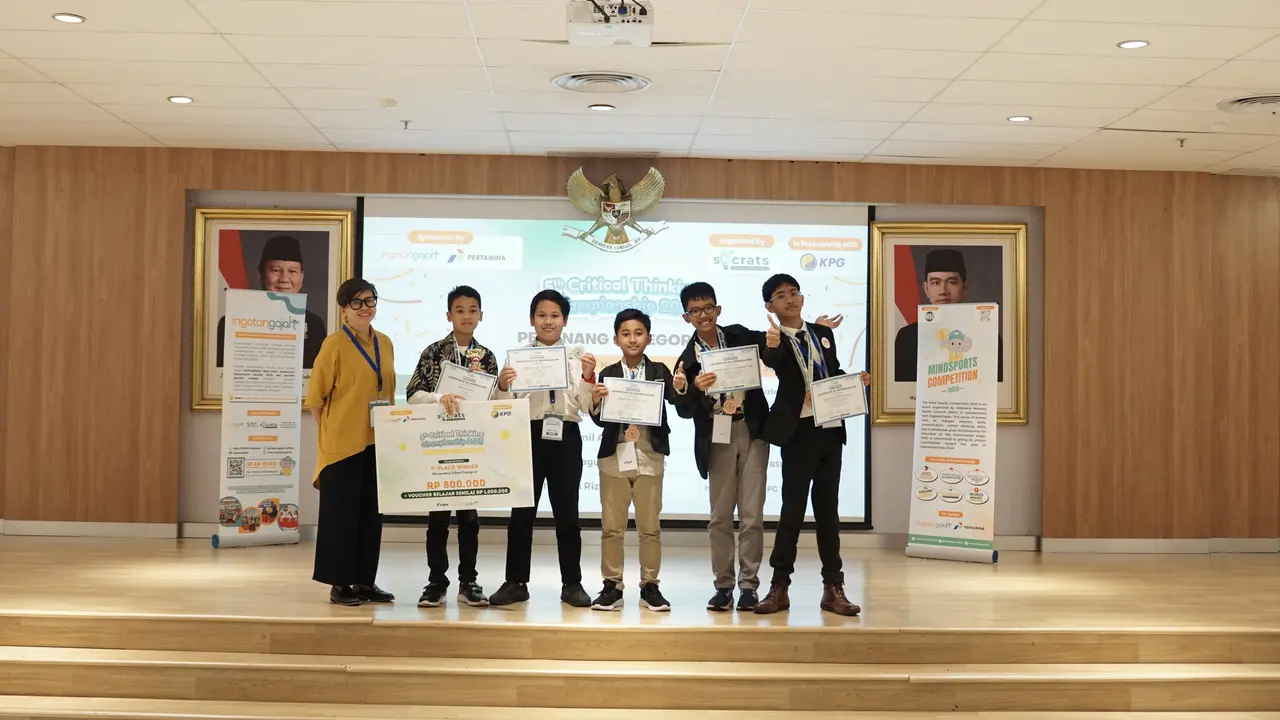 Para Juara Kategori SD 5th Critical Thinking Championship