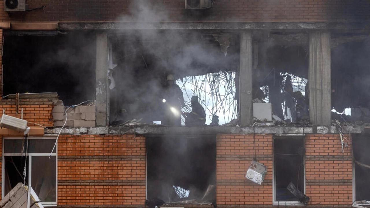 Ukraina dilanda serangan rudal paling masif dalam perang dengan Rusia. (Oleksandr GIMANOV / AFP)