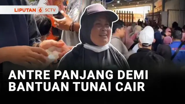 Antre Panjang demi Bantuan Tunai Cair