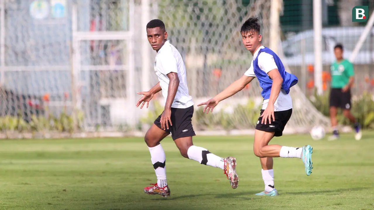 Latihan Timnas Indonesia U-17