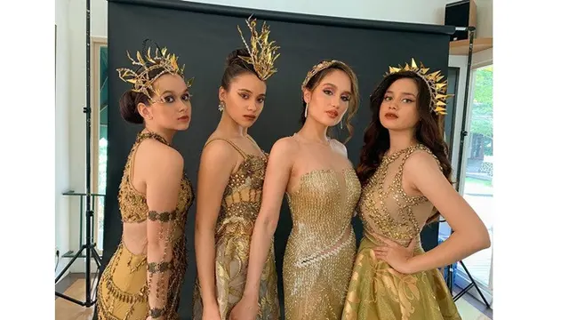 6 Gaya Cinta Laura dan Tiga Artis Lain Pemotretan Tema Empowered Women, Memesona