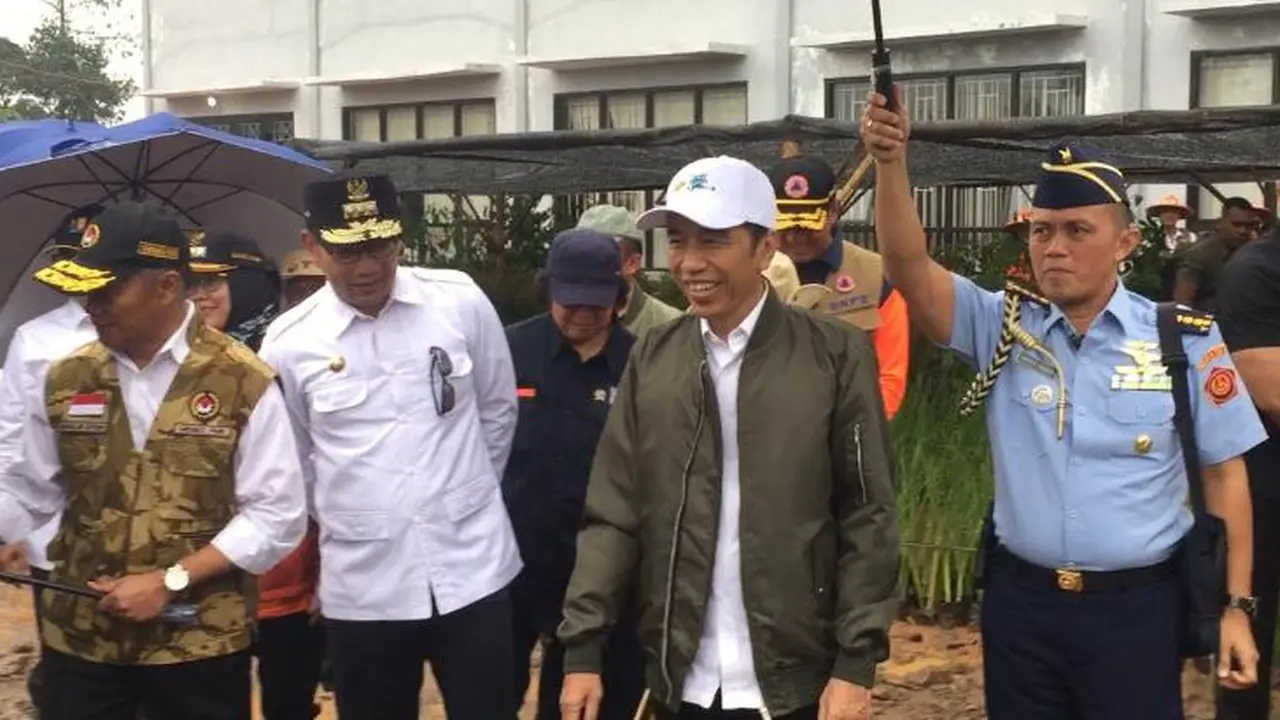Jokowi Tinjau Sukajaya Bogor