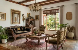 8 Ide Dekorasi Rumah Menggunakan Perabot Antik, Interior Jadi Mewah Elegan