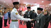 Gubernur Bobby Nasution Kukuhkan 173 Paskibraka Sumut 2025