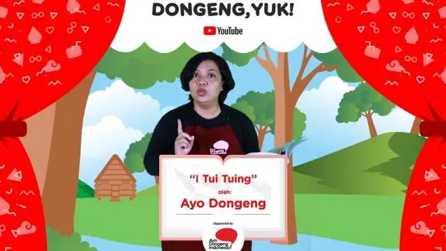 seri YouTube berjudul “Dongeng, Yuk !”