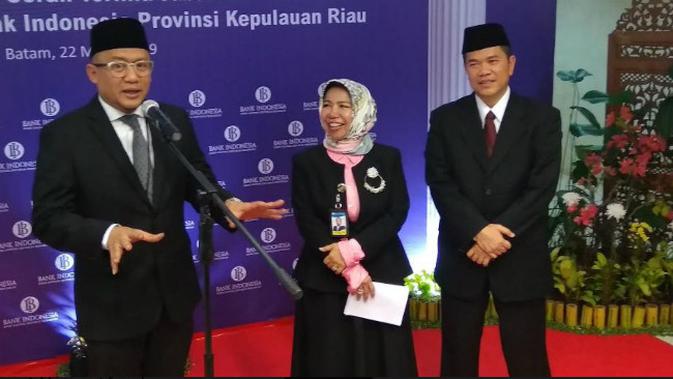 Upacara serah terima jabatan kepala perwakilan BI Provinsi Kepulauan Riau (Foto: Liputan6.com/Ajang Nurdin)