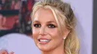 Penyanyi pop, Britney Spears menghadiri premier film "Once Upon a Time in Hollywood" di TCL Chinese Theatre pada 22 Juli 2019. (VALERIE MACON / AFP)
