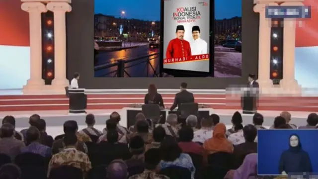 7 Editan Kocak Layar Debat Capres Kedua, Bikin Ngakak