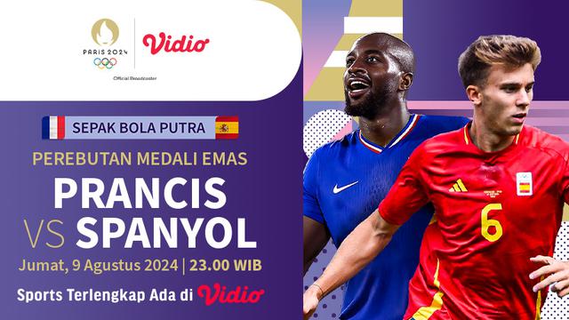Final Sepak Bola Olimpiade Paris 2024: Prancis Vs Spanyol