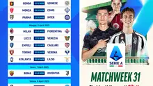 Temukan jadwal streaming Serie A 2024/25 pada matchweek ke 31 di Vidio akhir pekan ini. Jangan lupa saksikan pertandingan dari Serie A pada matchweek ke 31 di akhir pekan ini hanya di layanan OTT Vidio. (sum. doc. vidio.com)