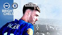 Cover prediksi Chelsea vs Brighton - Liga Inggris. (Bola.com/Gregah Nurikhsani)