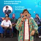Menteri Pariwisata dan Ekonomi Kreatif (Menparekraf) Sandiaga Salahuddin Uno di Plaza Aspirasi Kawasan Pusat Pemerintahan Provinsi Banten (KP3B), Kota Serang, Sabtu (19/08/2023). (Yandhi/Liputan6.com)