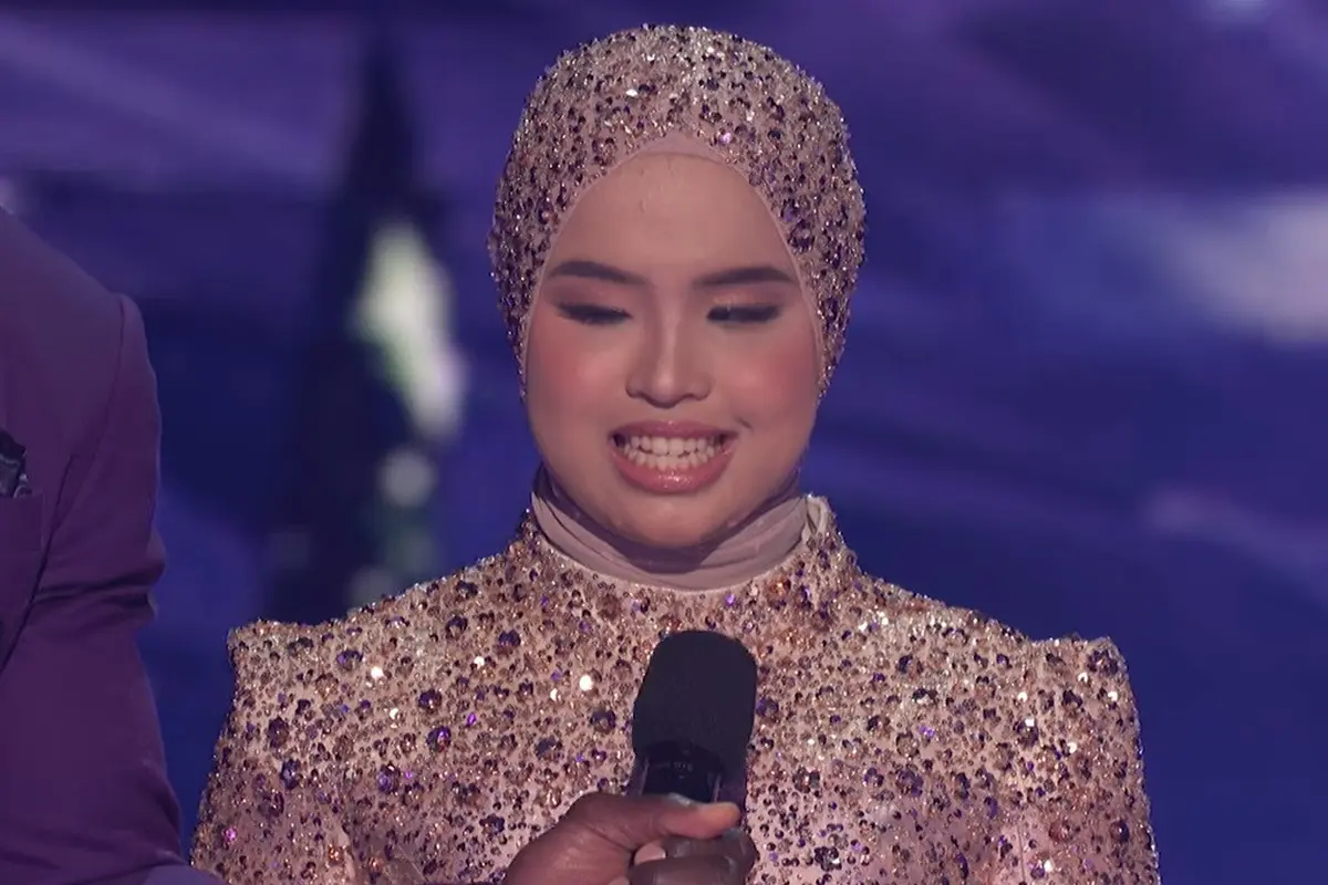Putri Ariani dalam America's Got Talent. (Tangkapan layar YouTube/ America's Got Talent)