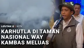 Karhutla Way Kambas Meluas hingga Ratusan Hektare