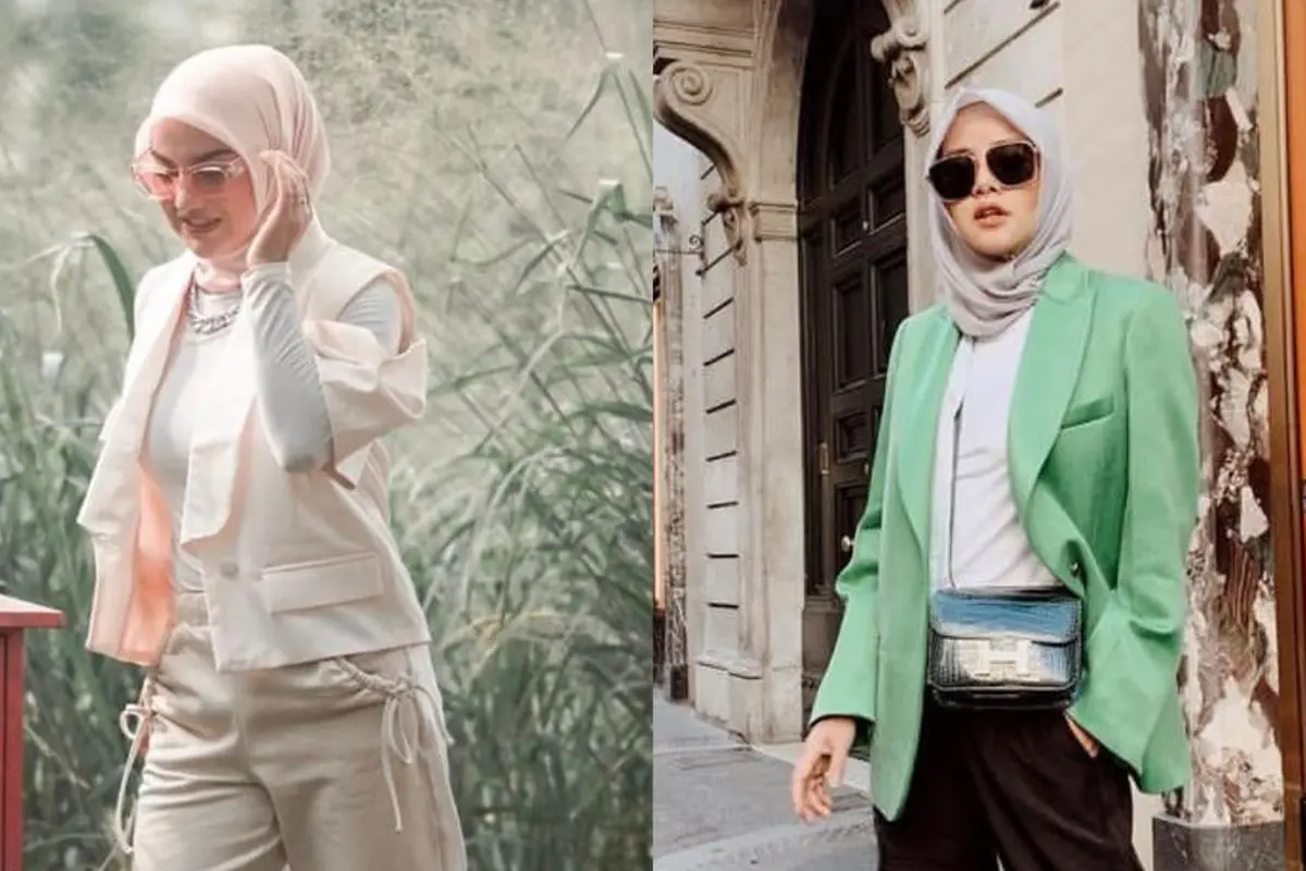 7 Ide Padu Padan Celana Jogger Wanita Berhijab dari Irish Bella hingga Olla Ramlan