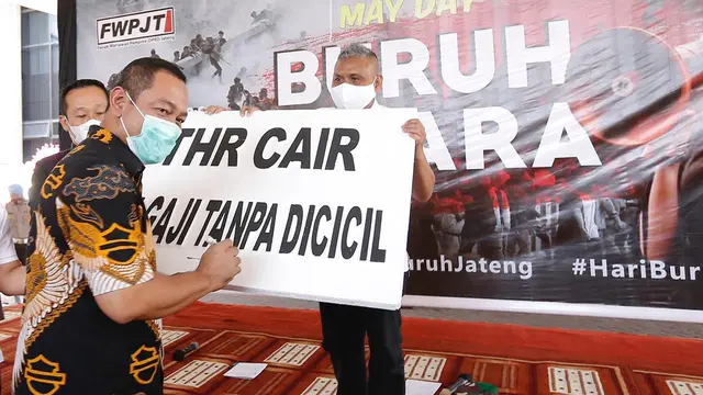 Wali Kota Hendi Dorong Perusahaan Bayarkan THR Tepat Waktu Tanpa Dicicil