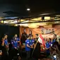 Calon gubernur DKI Jakarta Agus Harimurti Yudhoyono mendeklarasikan gerakan anti-kecurangan dalam Pilkada DKI 2017.