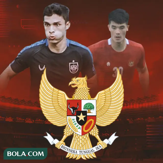 Timnas Indonesia - Muhammad Ridwan dan Elkan Baggott