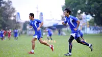 Pemain Arema dapat porsi latihan dua kali jelang lawan Persipura di Piala Jenderal Sudirman (Rana Adwa/Liputan6.com)