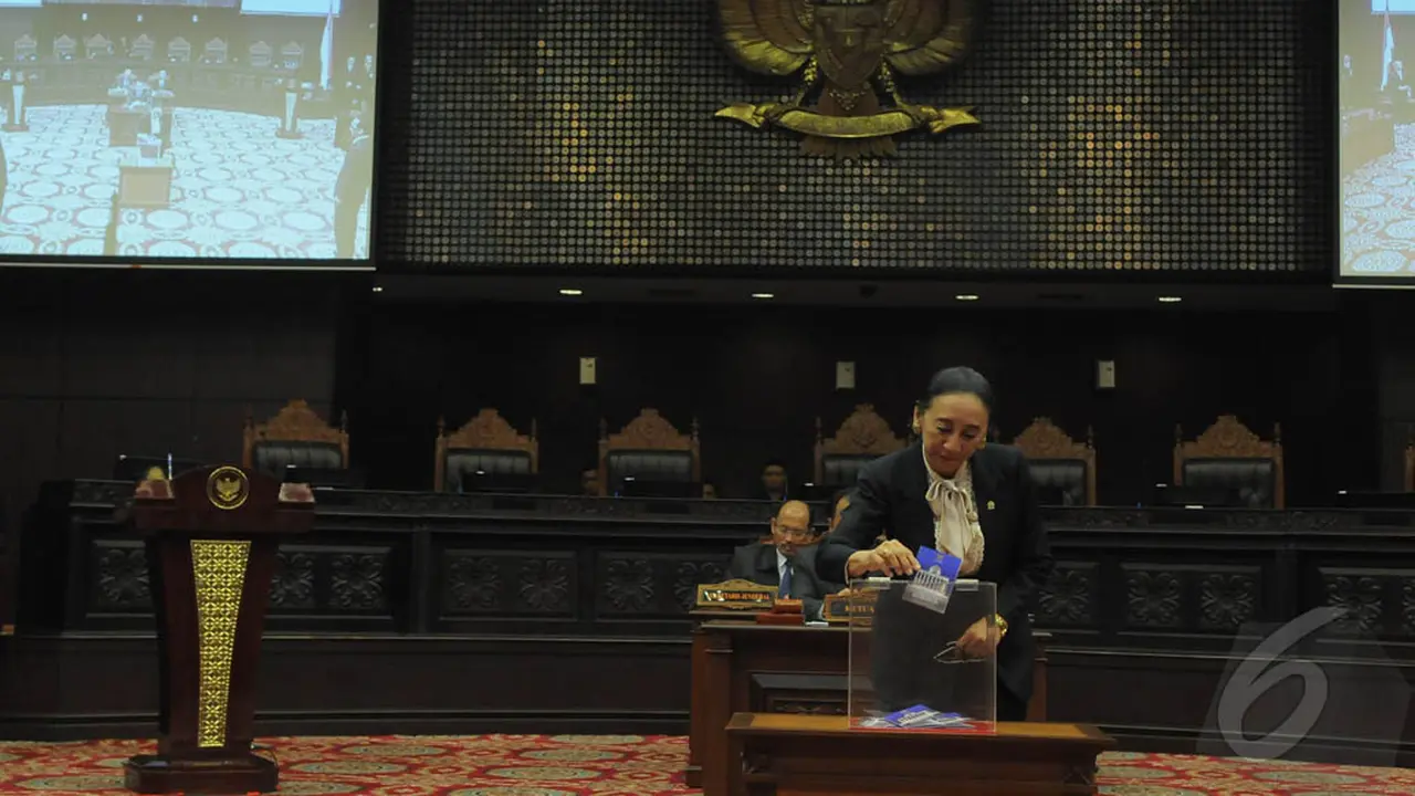 Arief Hidayat Terpilih Jadi Ketua MK