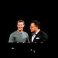 CEO Facebook Mark Zuckerberg dan DJ Koh, Presiden Mobile Communications Business, Samsung Electronics. Foto: Liputan6.com/Iskandar
