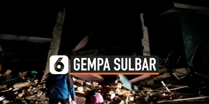 VIDEO: Penampakan Sejumlah Bangunan Yang Rusak Akibat Gempa Majene