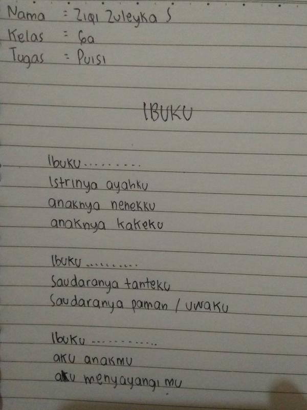 6 Puisi Anak SD untuk Orang Tua Ini Bikin Senyum (sumber: 1cak)