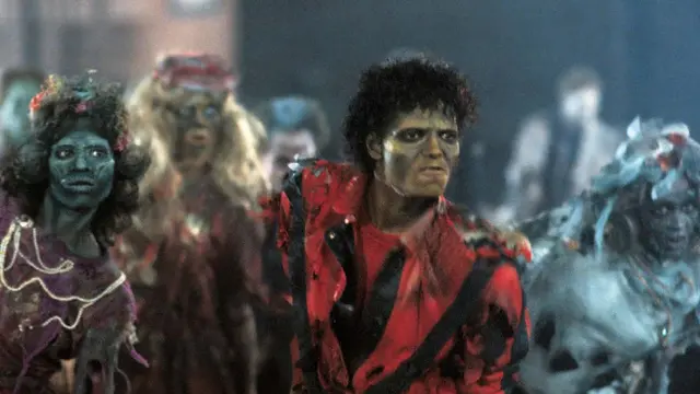 Aksi Michael Jackson di videoklip Thriller