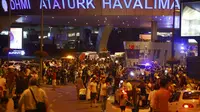 Rekaman Kepanikan Sesaat Usai Ledakan Bom Turki