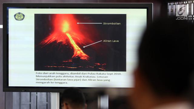 Status Gunung Anak Krakatau Dinaikkan Jadi Siaga Level III