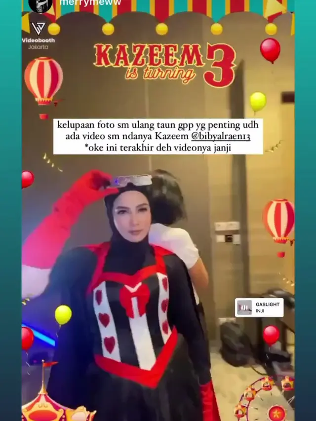 6 Potret Rifky Balweel Rayakan Ulang Tahun Anak, Penampilan Sang Istri Curi Perhatian