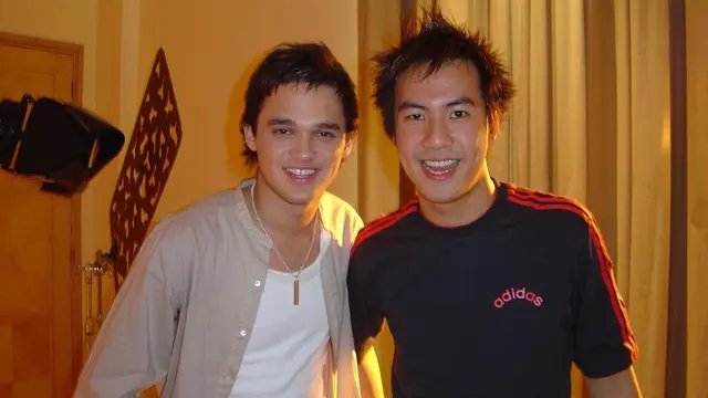 Daniel Mananta bersama penyanyi dan band papan atas dunia (Instagram/vjdaniel)