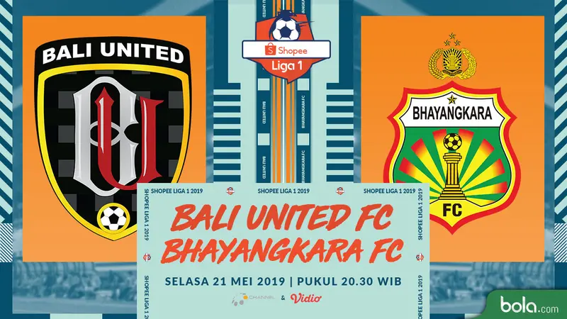 Bali United Vs Bhayangkara FC