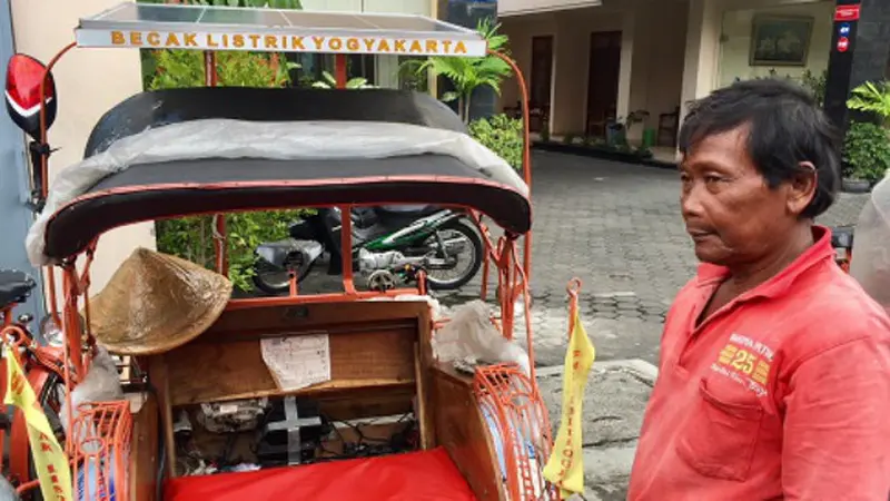 Becak Surya Yogyakarta