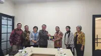 Komnas HAM menerima kedatangan perwakilan EMTEK Grup di Kantor Komnas Ham, kawasan Menteng, Jakarta Pusat. Sejumlah rencana kerja sama dibahas dalam pertemuan tersebut. (Liputan6.com/Fachrul Rozie)