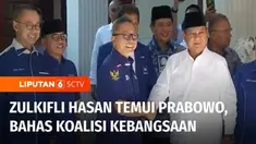 Ketua Umum PAN, Zulkifli Hasan menemui Ketua Umum Partai Gerindra, Prabowo Subianto di Jakarta. Salah satu yang dibahas dalam pertemuan tersebut adalah soal pembentukan koalisi besar dalam menghadapi Pemilu 2024.