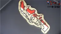 Youtuber Korea Bikin Pancake Peta Berbagai Negara, Termasuk Indonesia