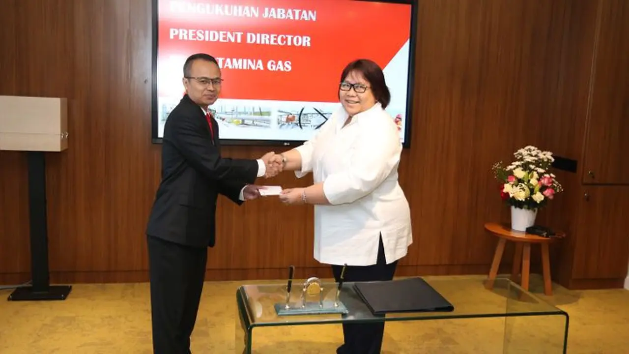Suko Hartono diangkat menjadi Direktur Utama PT Pertamina Gas (Pertagas).