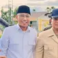 Rahmat Mirzani Djausal bersama Presiden Indonesia terpilih, Prabowo Subianto.  Foto : (Istimewa).