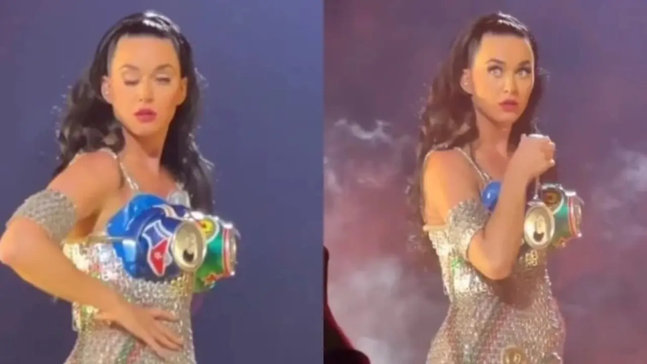 Potret Katy Perry Saat Mata Kanannya Mendadak Tidak Bisa Dibuka (Sumber: The Sun)