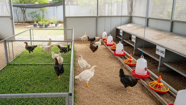 Jenis Ayam yang Cepat Besar untuk Diternakkan/Gemini AI