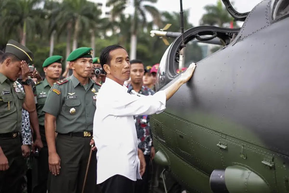 Jokowi: Negara Harus Punya Wibawa dengan Perlengkapan Alutsista