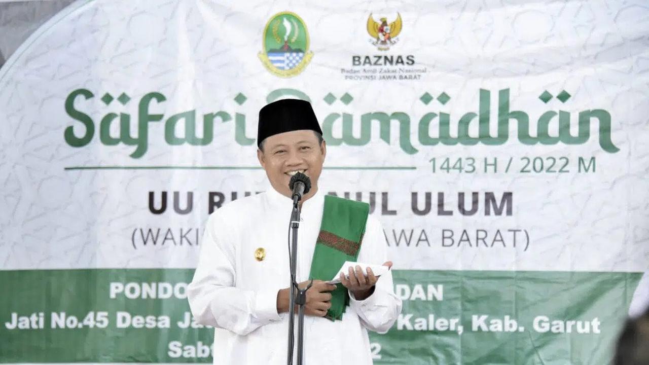 Wakil Gubernur Jawa Barat, Uu Ruzhanul Ulum.