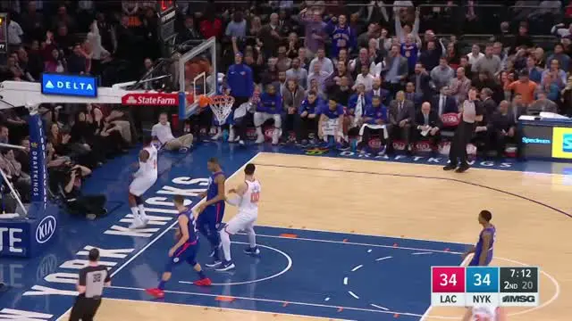 VIDEO: Game Recap NBA 2017-2018, New York Knicks 107 Vs Los Angeles Clippers 85