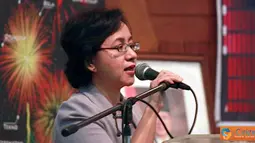 Citizen6, Jakarta: Speech Dr. Ir. Maslina W. Hutasuhut, MM (rektor IISIP). (Pengirim: Ady Permadi)